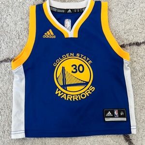 Warriors Curry Jersey Adidas Size 3T